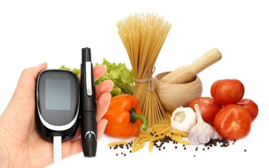 Diabetes mellitusaren dietaren ezaugarriak